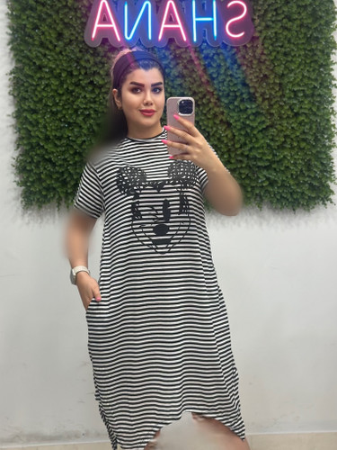 پیراهن بلند میکی موز