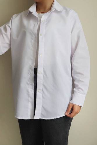 شومیز ساده سفید