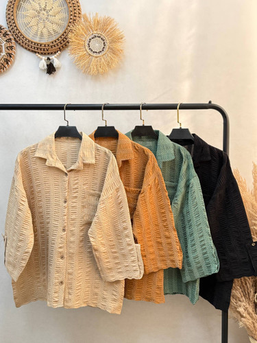 شومیز باکسی کوکدوزی